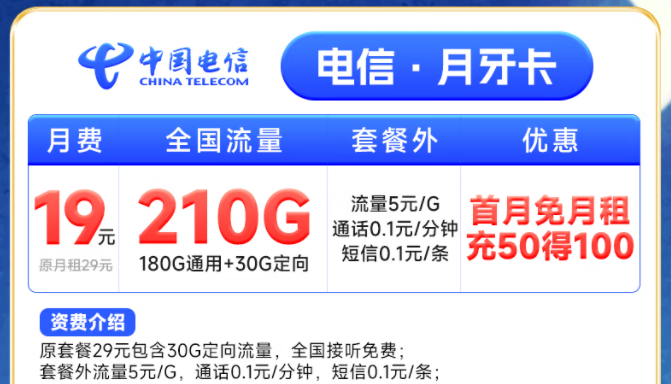 大流量卡申請入口|為什么流量卡會有地域限制？電信月牙卡